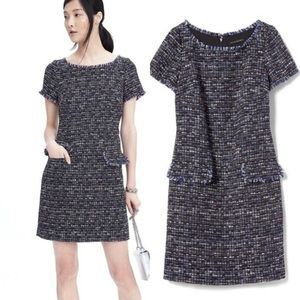 Banana Republic | Short Sleeve Tweed Shift Dress